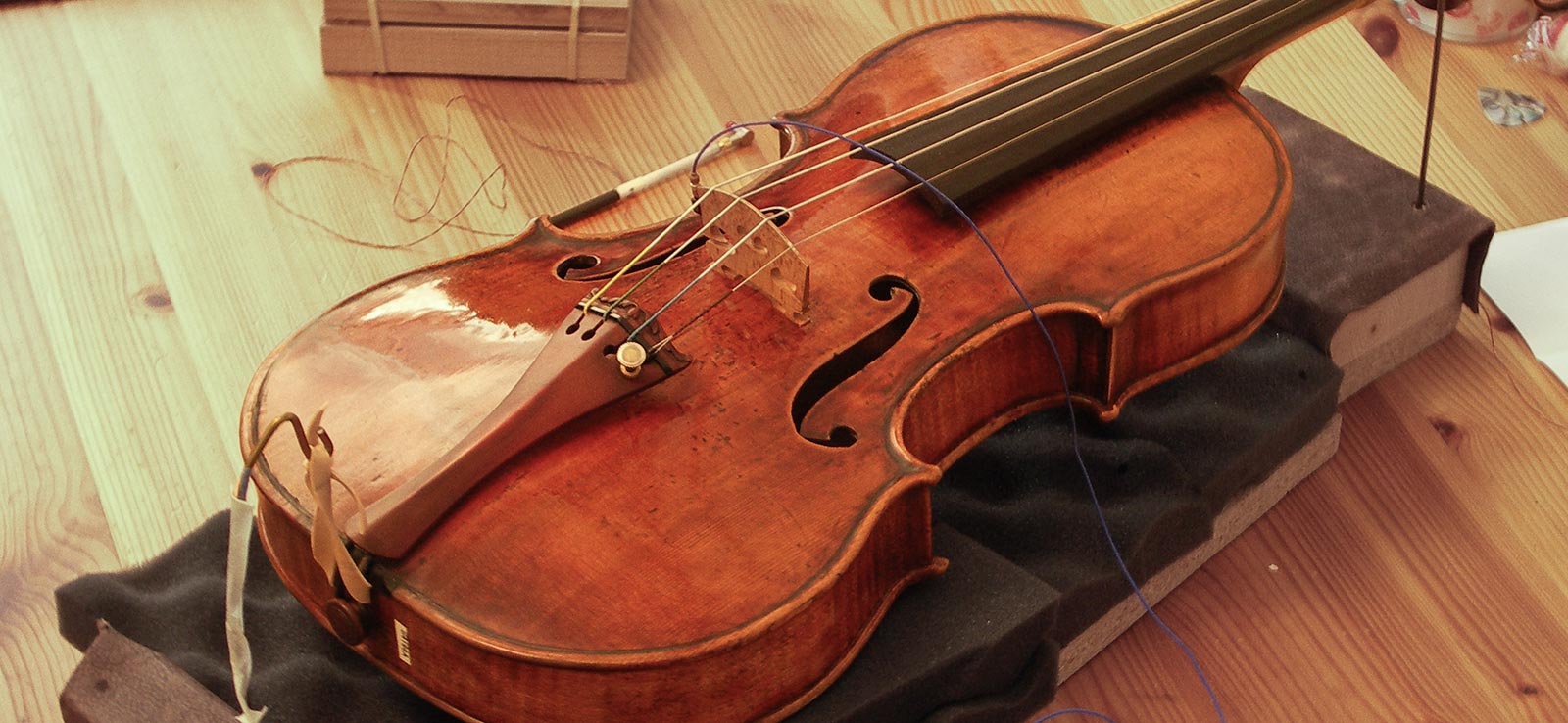 Measuring the Vieuxtemps Guarneri del Gesu